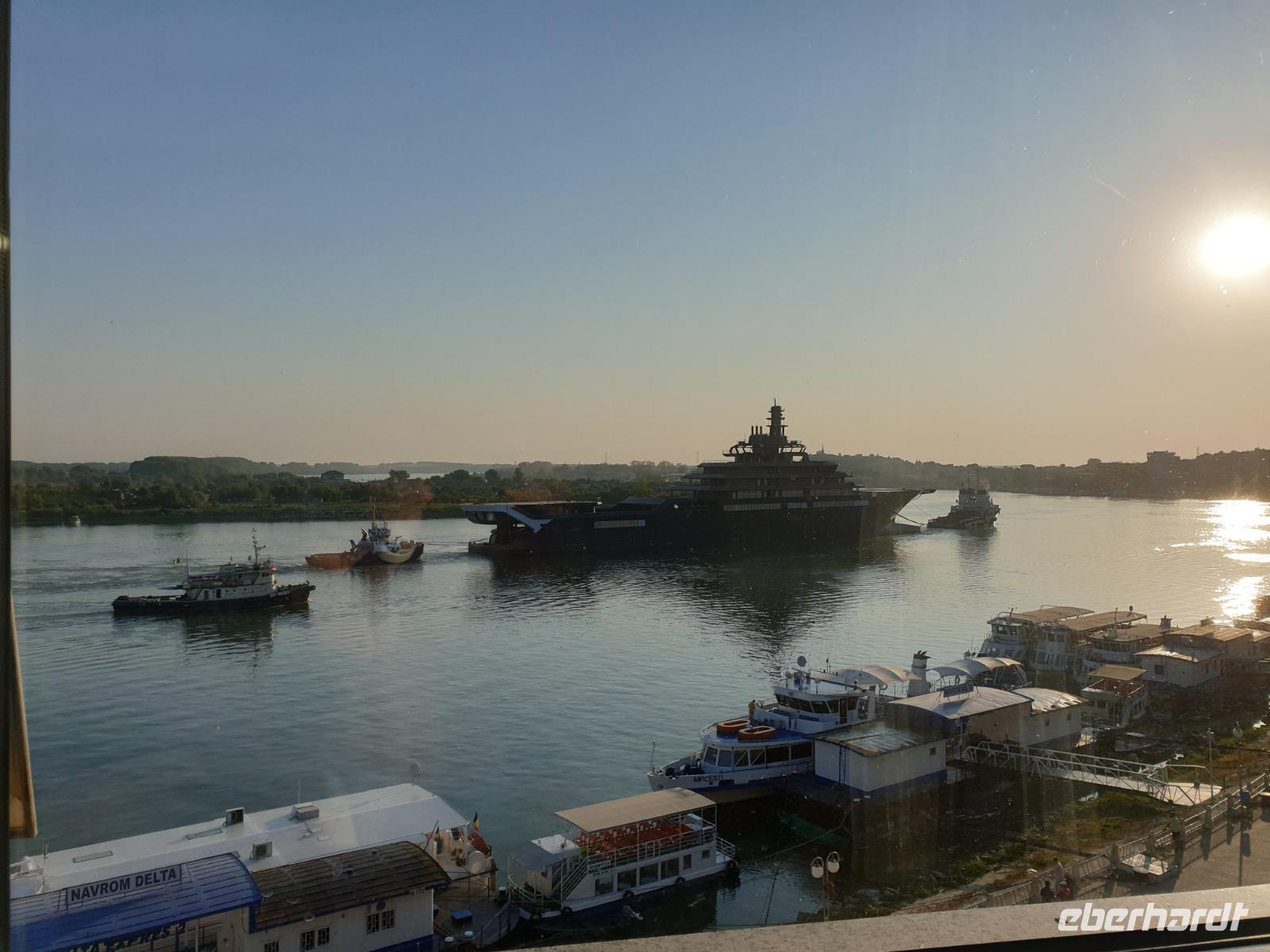 Tulcea - Morgenstimmung an der Donau