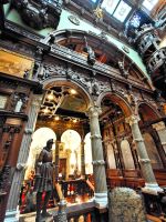 Entree Schloß Peles, Sinaia