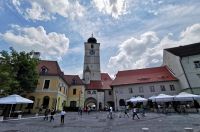Der Turm des alten Rathauses, Hermannstadt
