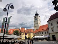 In der Altstadt von Sibiu, Hermannstadt