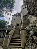 Aufgang zu Schloß Bran