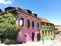 Farbenfrohe Altstadt von Sighisoara