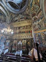 In der Kirche des Klosters Moldovita