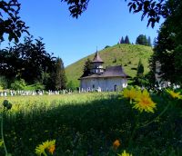 Bucovina Landschaft bei Sucevita