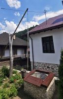 Die alten Ziehbrunnen werden hier noch benutzt, am Kloster Agapia