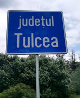 Ankunft auf der anderen Seite der Donau, es regnet wie aus Kübeln