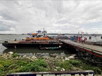 Anleger der Donaufähre