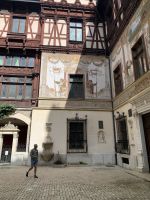 Innenhof von Schloss Peles