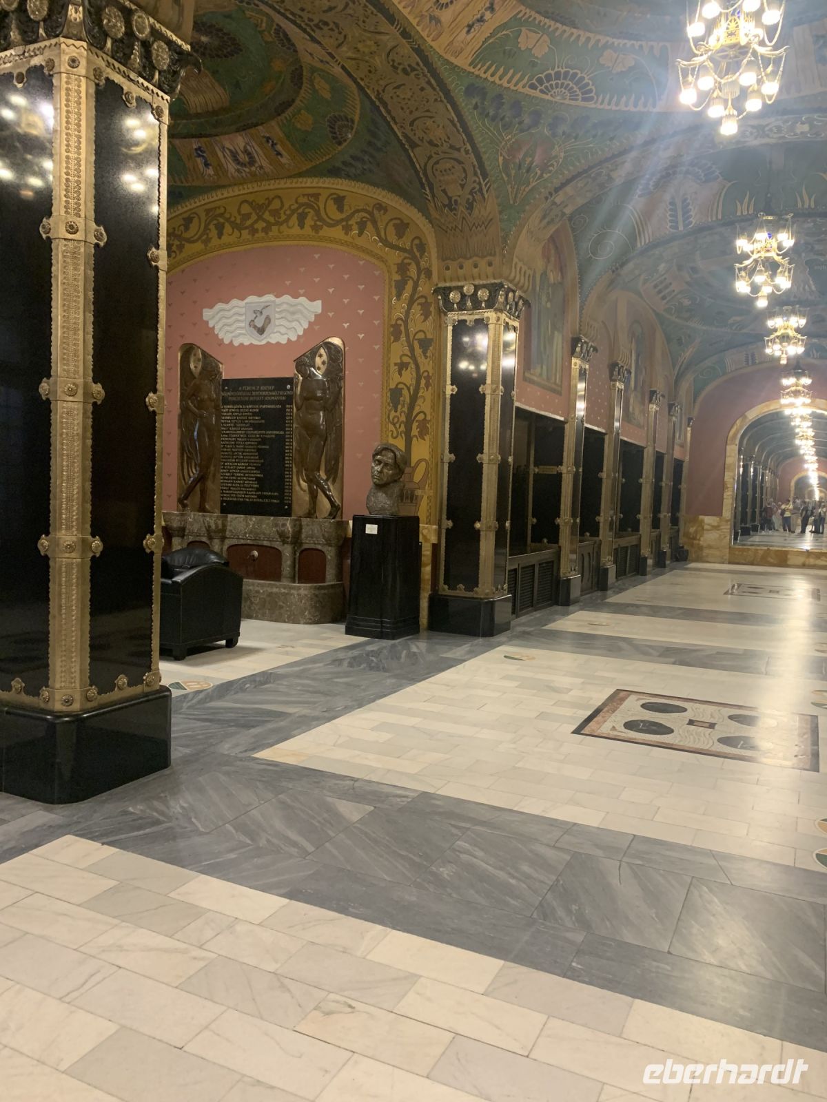 Im Kulturpalast in Targu Mures