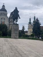 Denkmal von Avram Iancu vor der Großen Kathedrale
