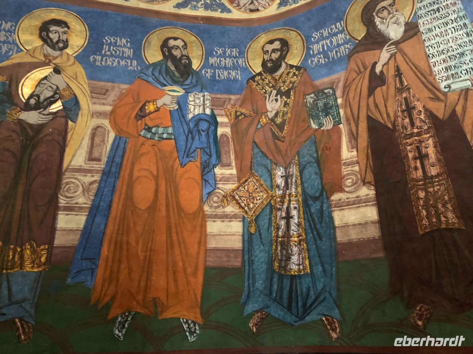 Wandbilder in der rumänisch-orthodoxen Kathedrale