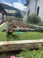 Klostergarten in Agapia