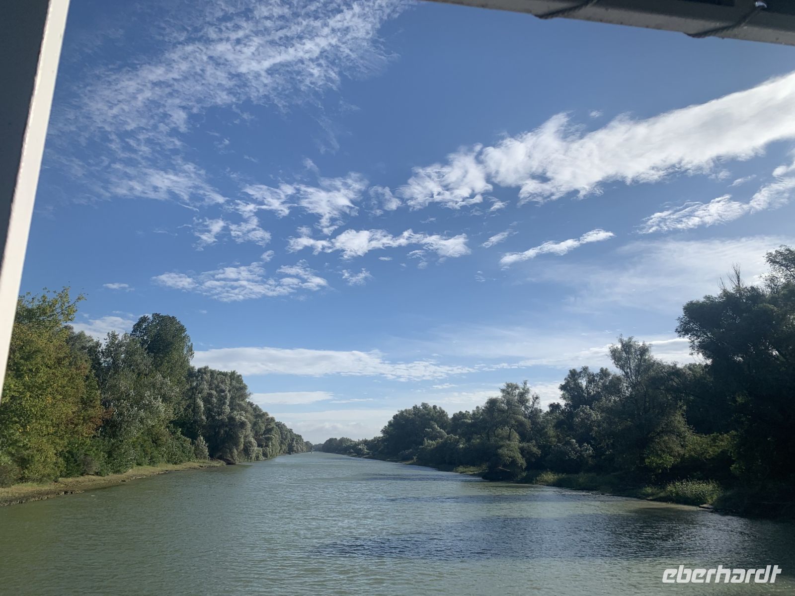Bootsfahrt im Donaudelta
