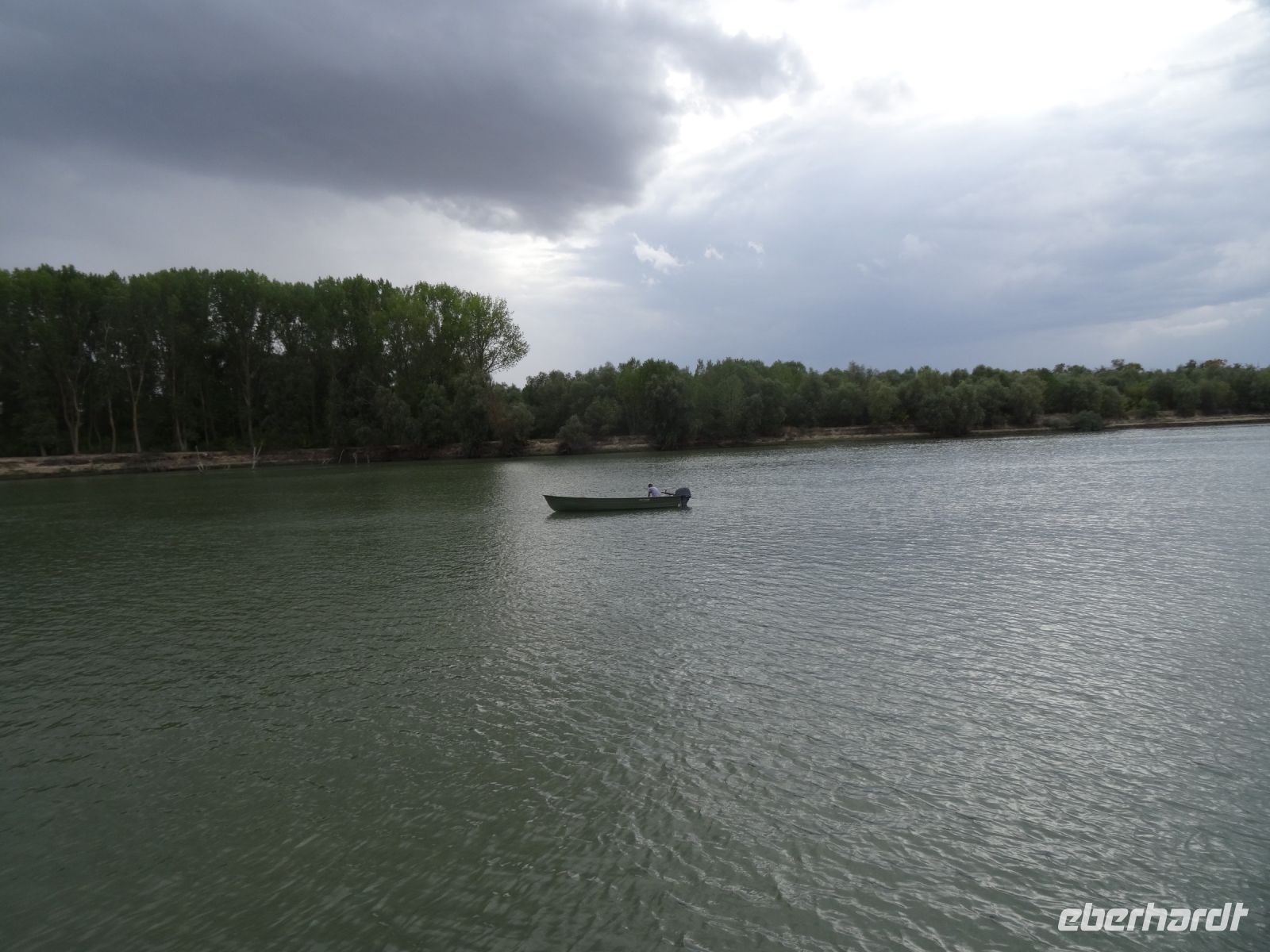 Angeln ist im Donaudelta sehr beliebt