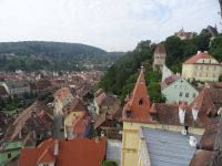 Blick auf die Altstadt von Sighisoara