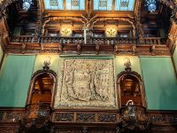 Im Foyer des Schlosses Peles