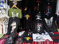 Dracula ist auf dem Souvenirmarkt in Bran sehr populär