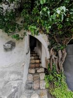 Schmale Treppe im Schloß Bran