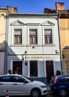 Schicke Hausfassade in Brasov