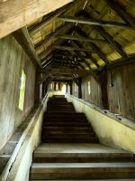 Wehrgang in der Kirchenburg Biertan