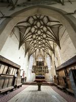 In der Kirche von Biertan