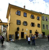 Hier soll Vlad Tepes geboren worden sein, Sigishoara