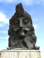 Büste Vlad Tepes, er war die Vorlage für Dracula