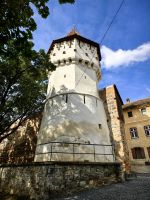 Turm der alten Stadtmauer in Sibiu