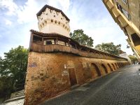 Reste der alten Stadtmauer von Sibiu, Hermannstadt