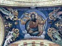 Deckengemälde an der orthodoxen Kirche von Sibiu