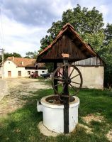In Sibiel gibt es noch die alten Ziehbrunnen