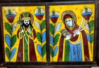 Im Glasikonenmuseum von Sibiel