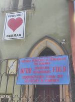 Zugang deutsche Gemeinde in Schässburg