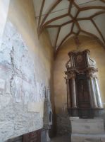 Kirchenburg Boian Altar