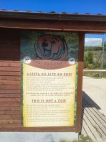 Eingangsbereich Bear Sanctuary Zarnesti