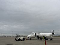 Flugzeug, Flughafen, Dresden, Deutschland