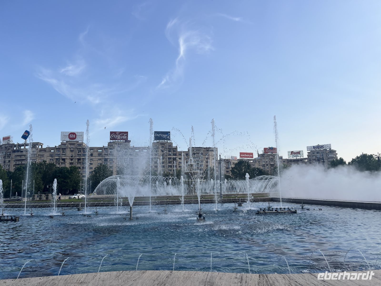 Fontänen von Bukarest, Bukarest, Rumänien