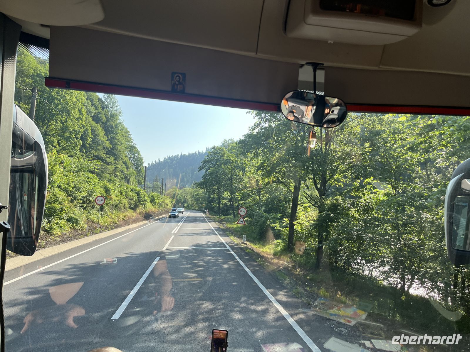 Straßenansicht, Karpaten, Rumänien