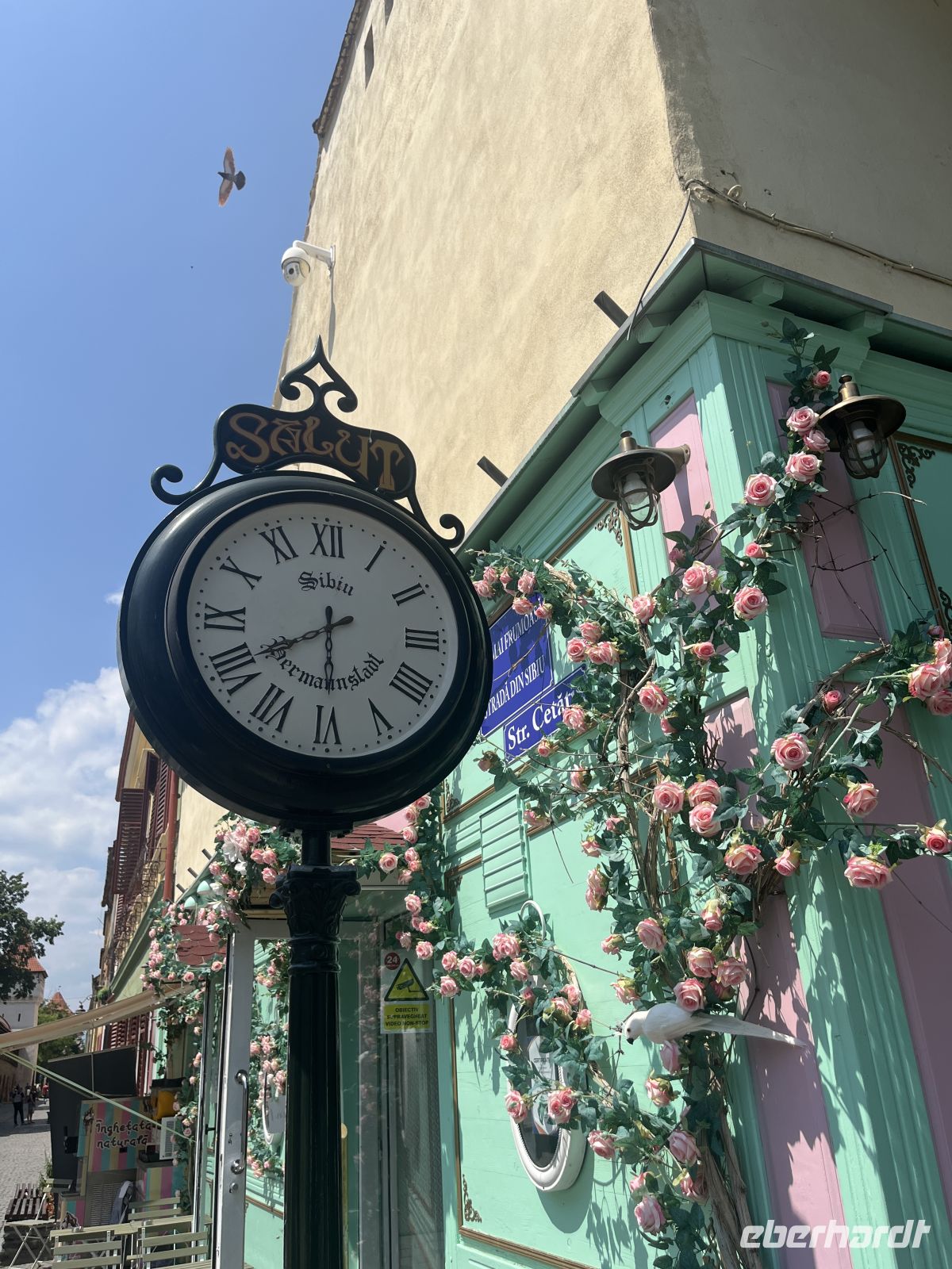 Uhr, Sibiu, Rumänien