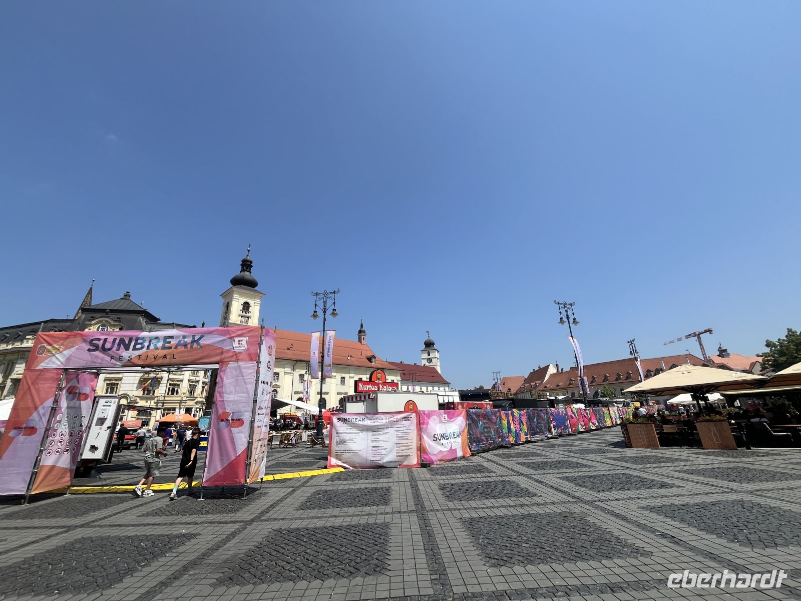 Großer Platz, Sibiu, Rumänien