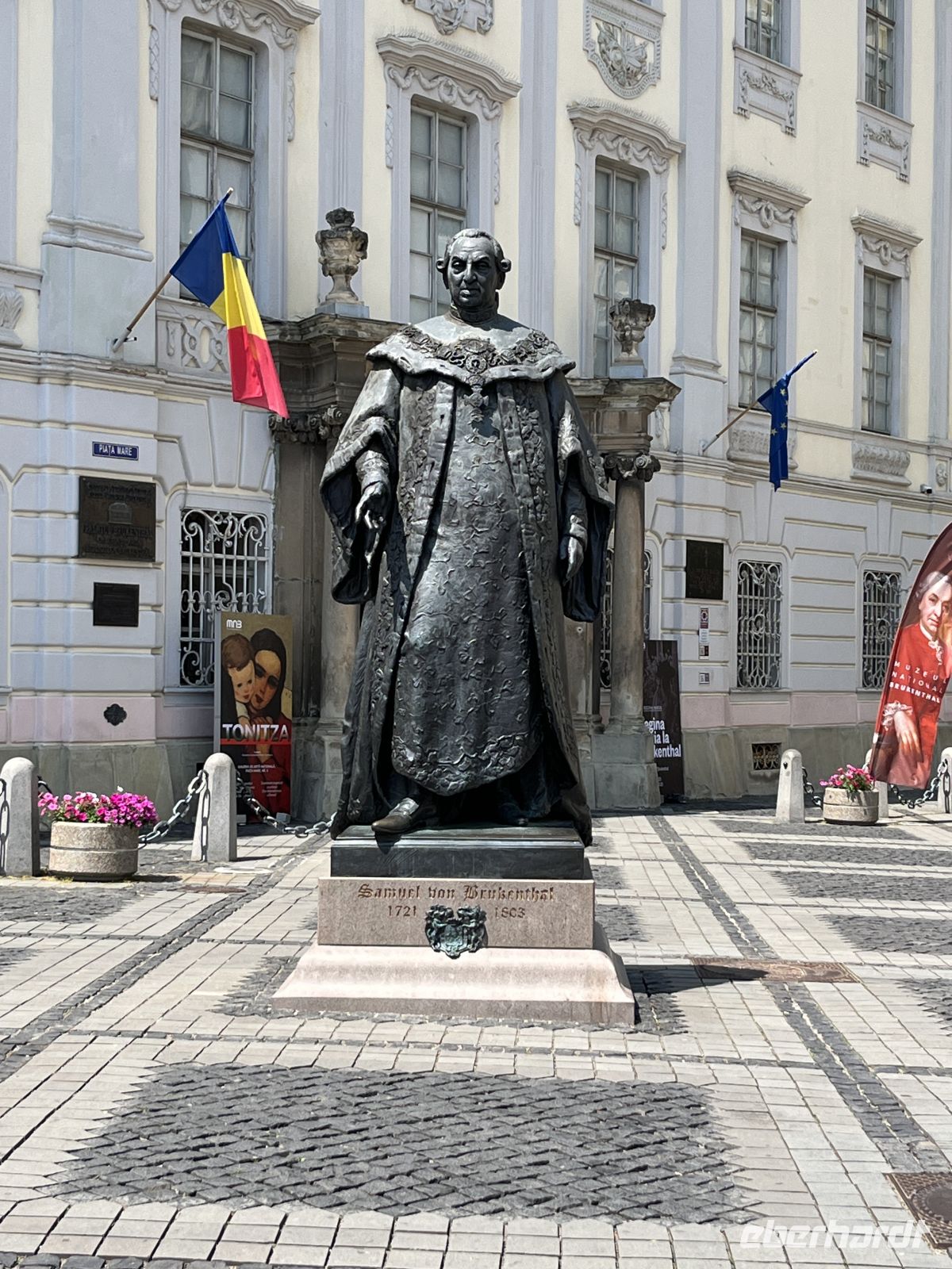 Denkmal. Sibiu, Rumänien