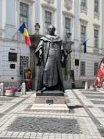 Denkmal. Sibiu, Rumänien