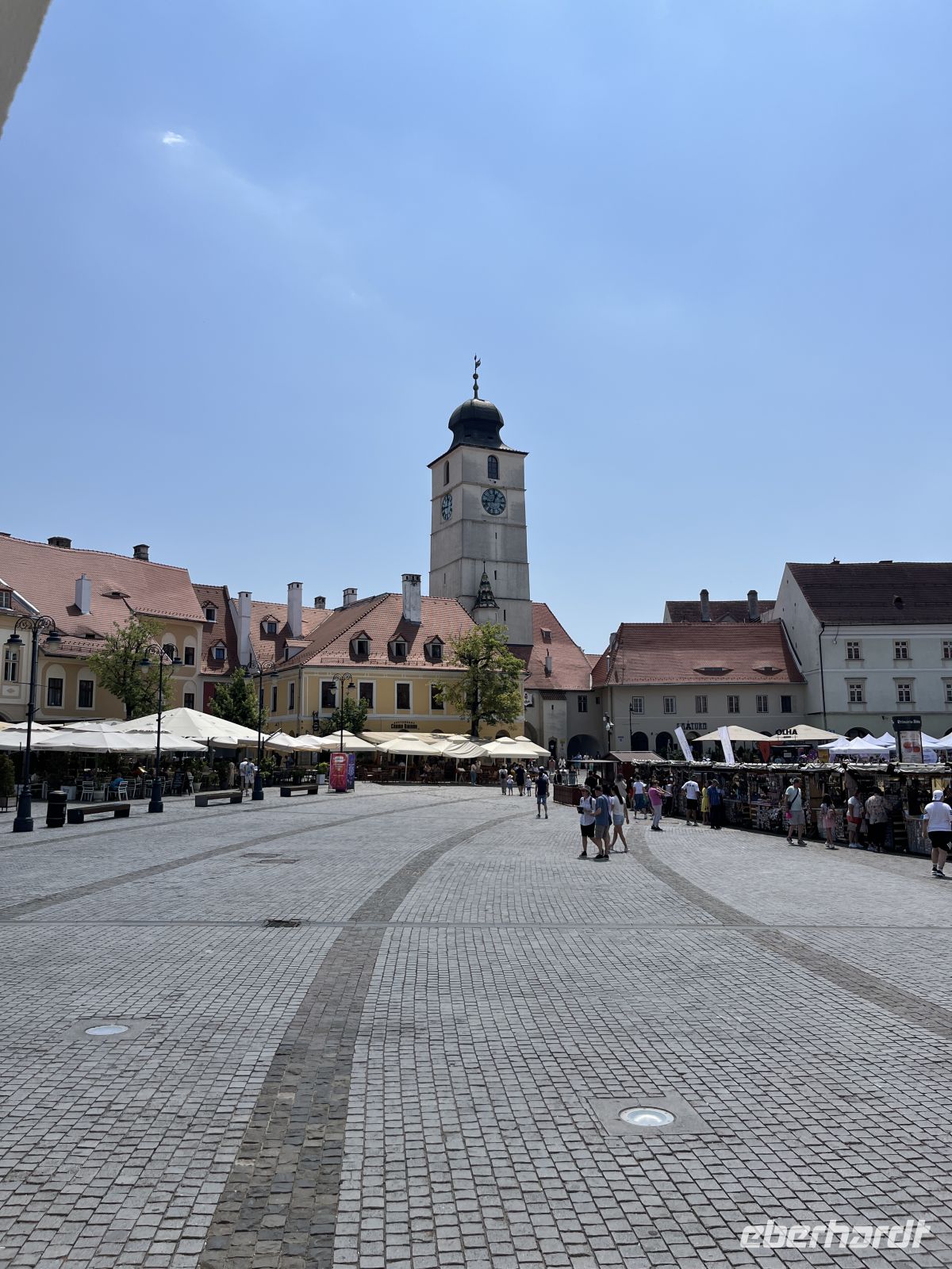 Stadtansicht, Sibiu, Rumänien