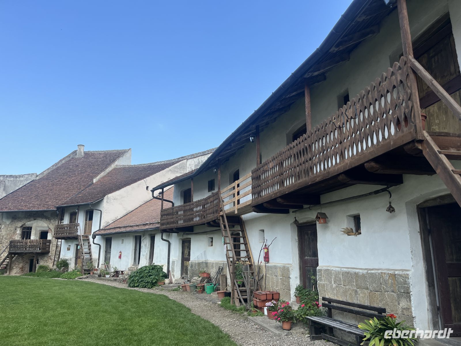 Kirchenburg, Honigberg, Rumänien