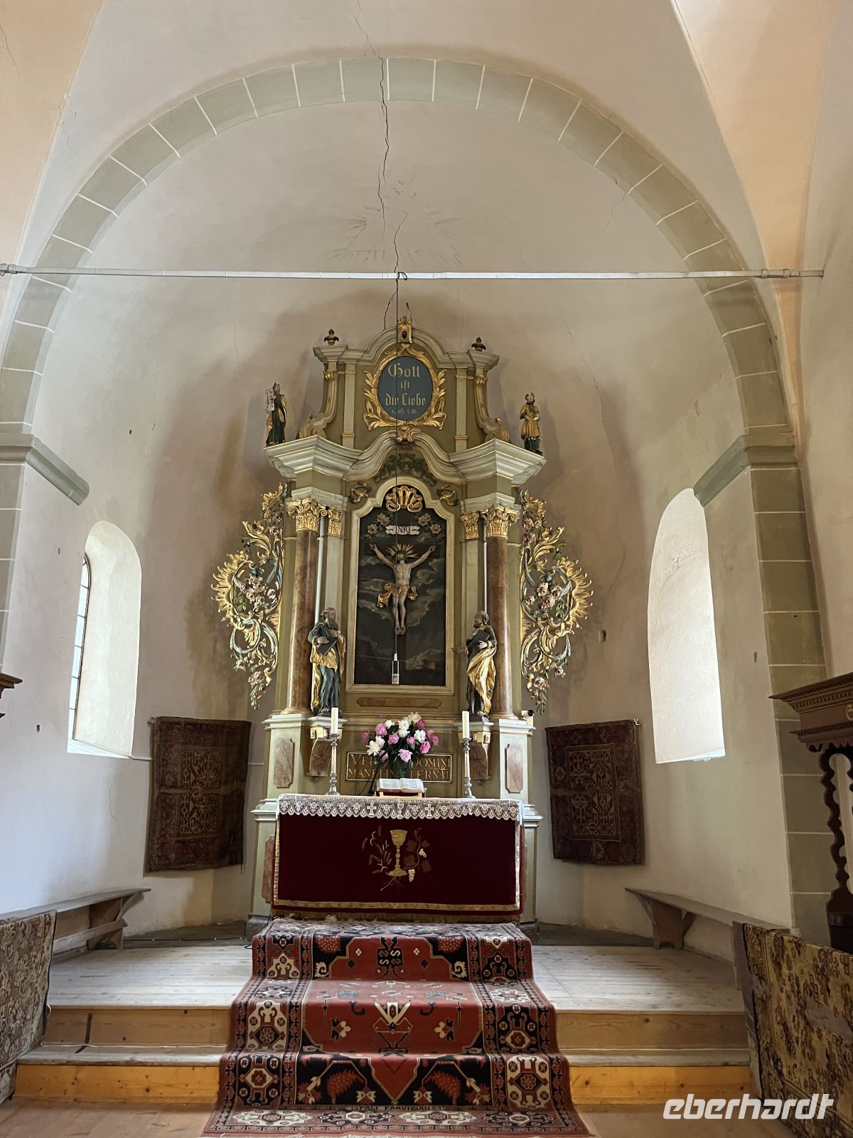 Kirchenburg, Honigberg, Rumänien