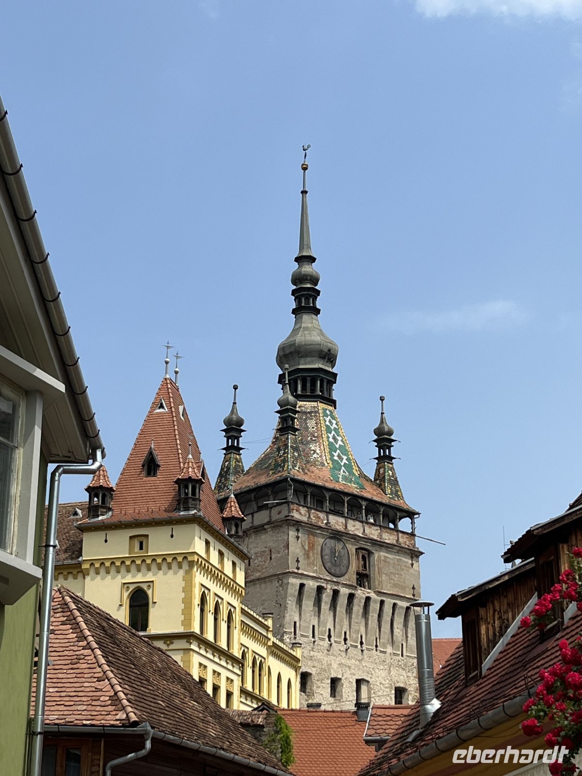 Stundturm, Schäßburg, Rumänien