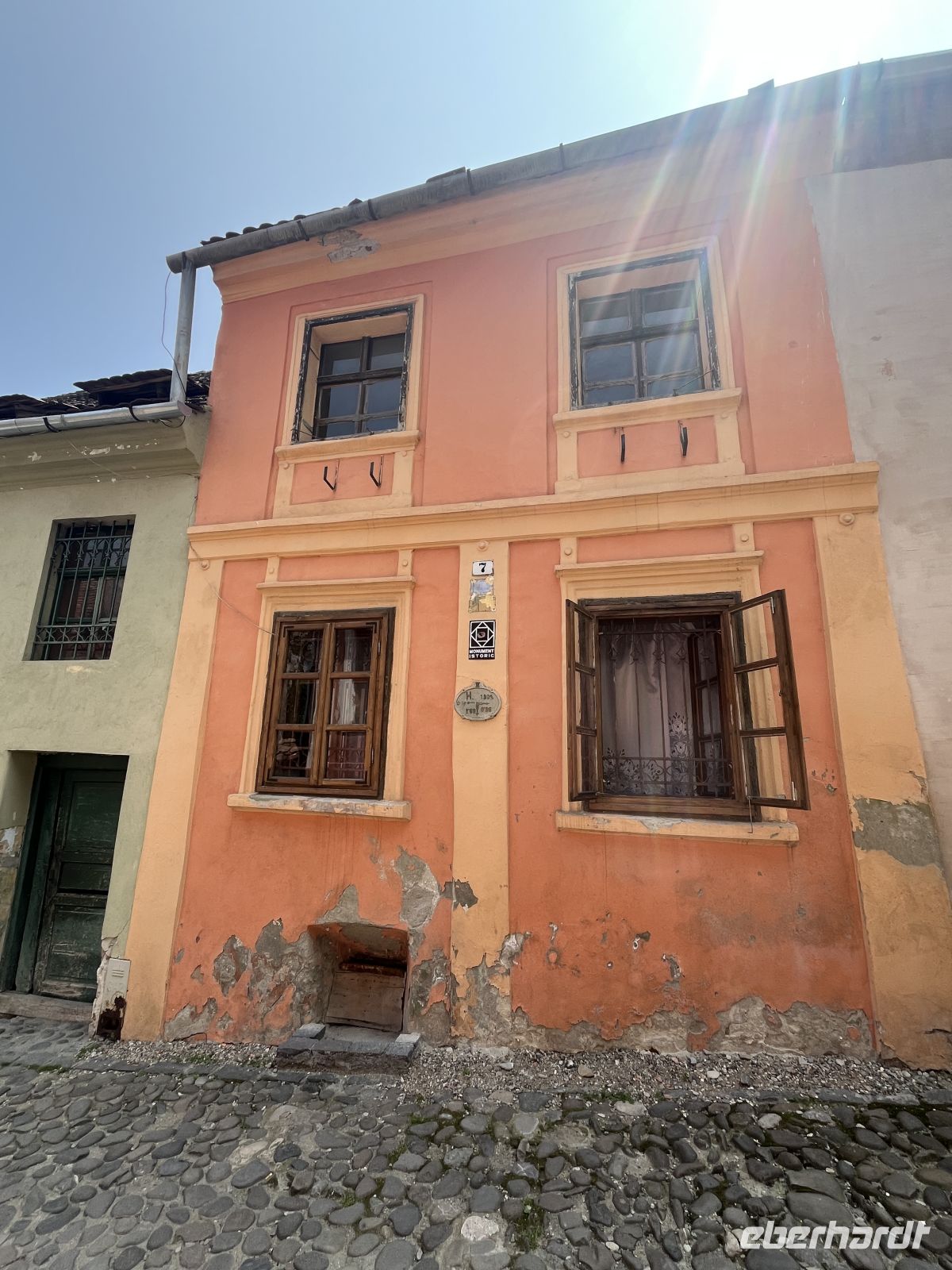 Stadtansicht, Schäßburg, Rumänien