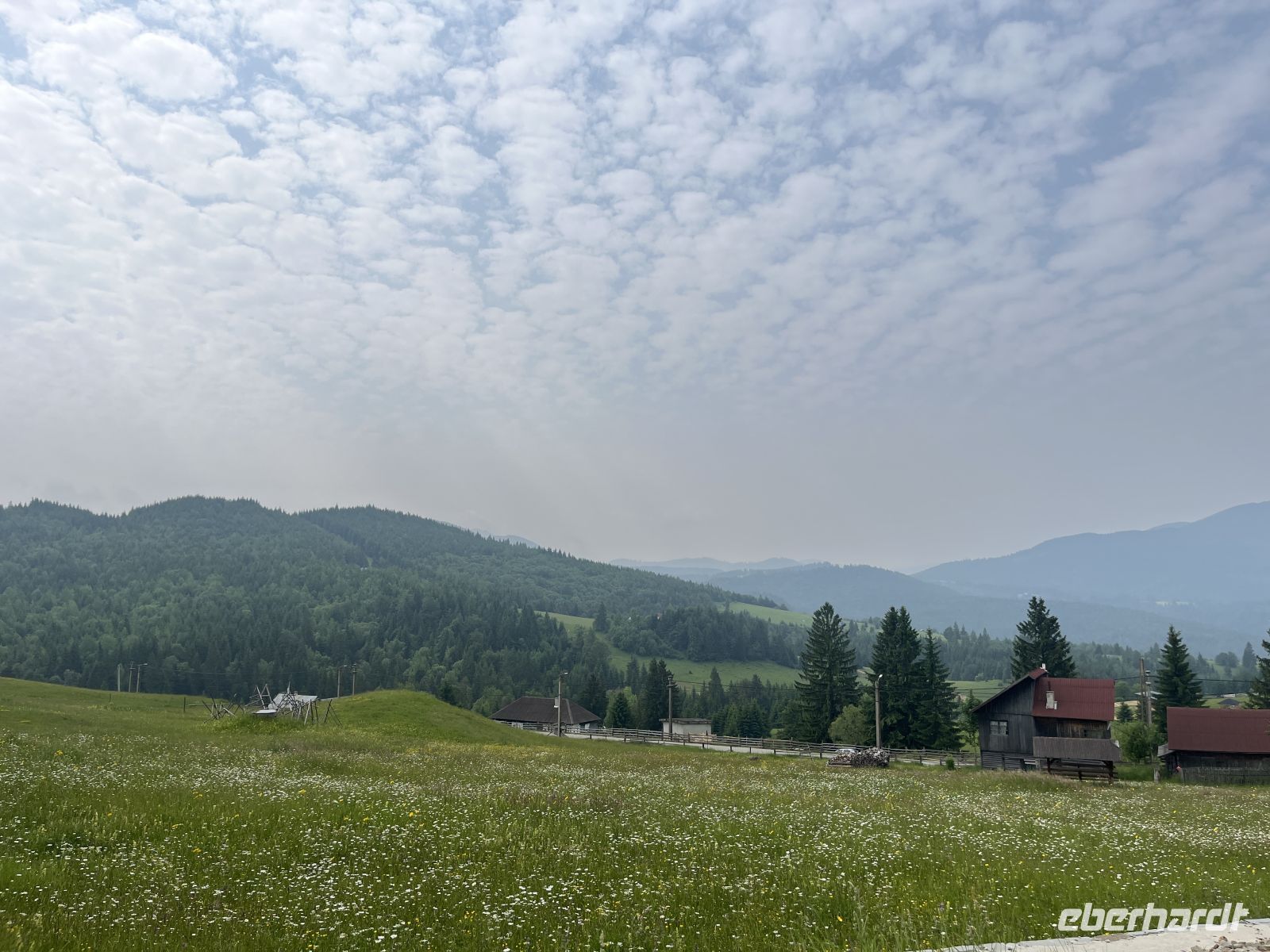 Landschaft, Piatra Fantanele, Rumänien