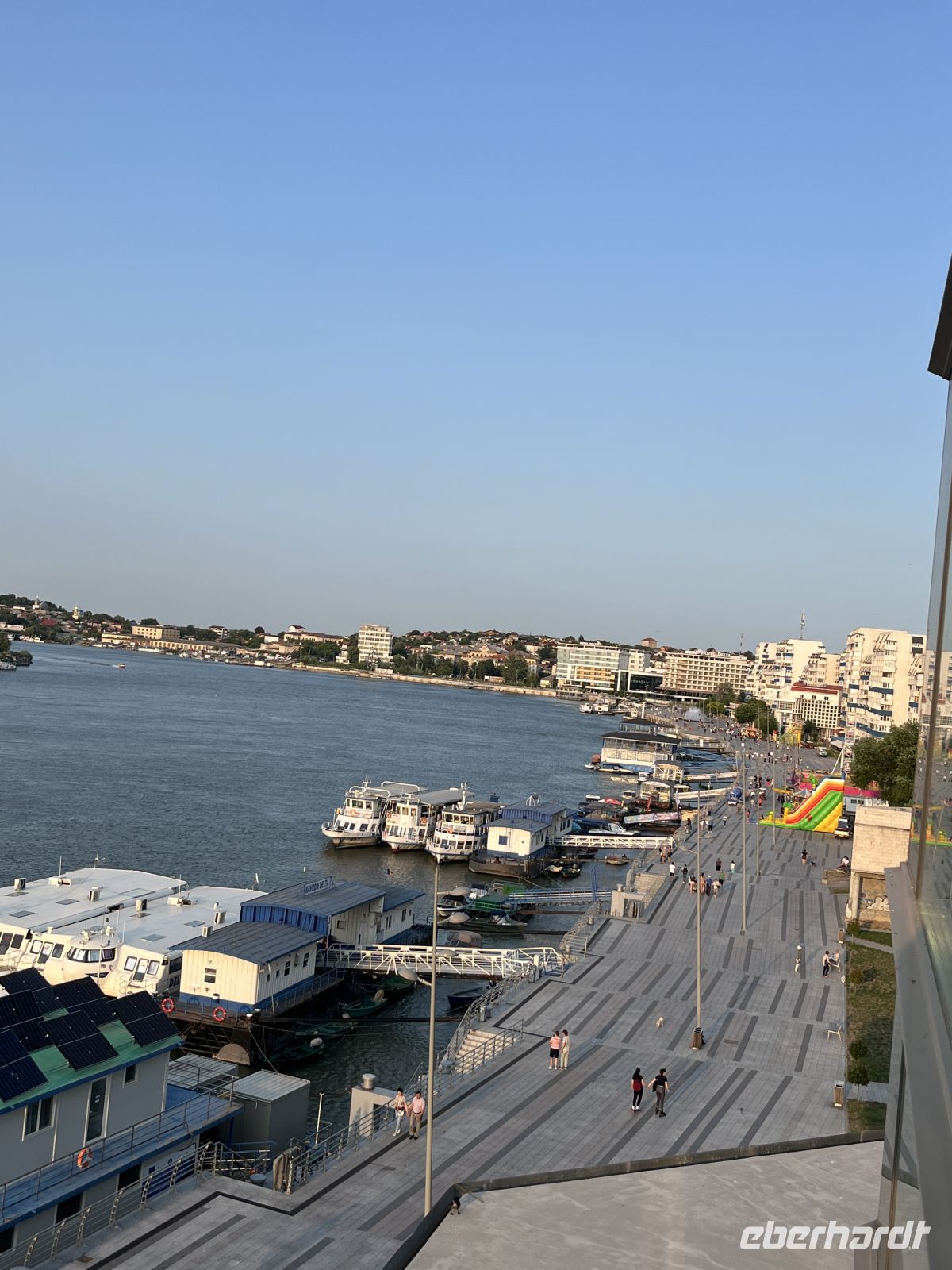 Promenade, Tulcea, Rumänien