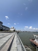 Promenade, Tulcea, Rumänien